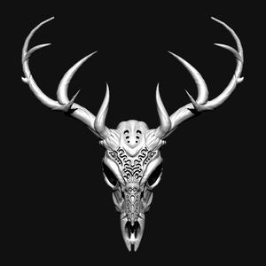 Deer Skull Necklece