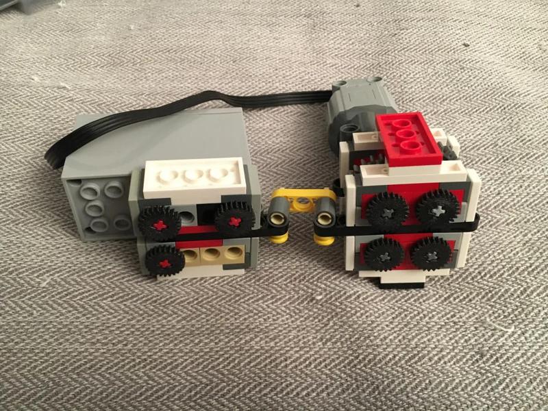 Lego Monorail Gear for DIY Lego Monorail Motor   