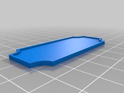 blank nameplate