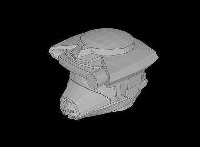 Lego Compatible (98118.dat) Minifig Headgear Helmet SW Boushh   