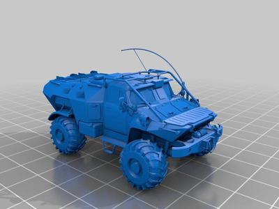atv - revisit - gaslands - reduced scale