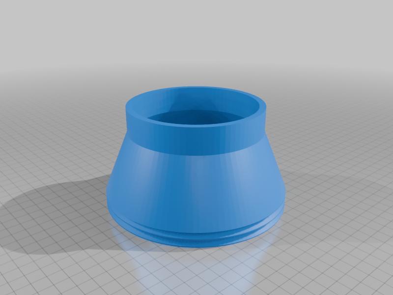 150 mm flexible duct hose to 4 in' blower fan connector