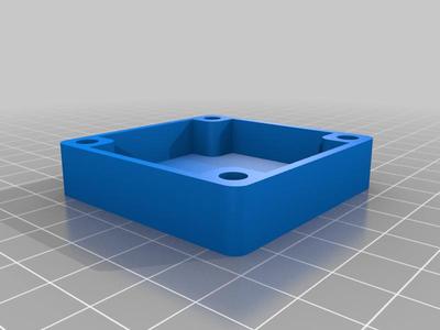 Box with cover and screws