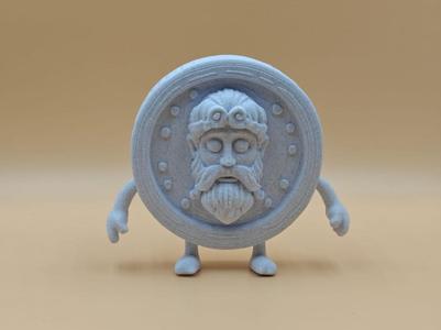 Cartoon Zeus Coin