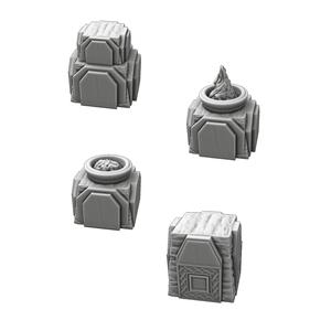 Dwarven Pillars & Cauldrons