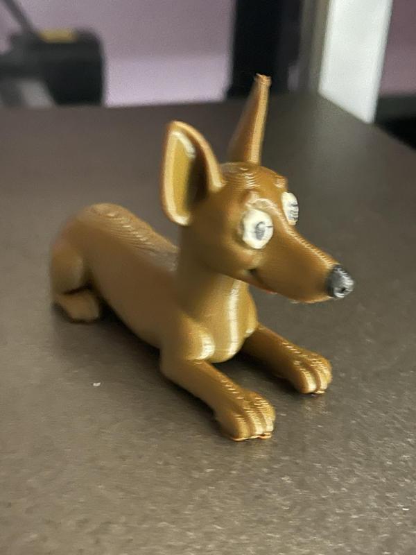 Pharaoh Hound – Cartoon Style (Lying Down)