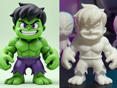 Hulk 3DChibi