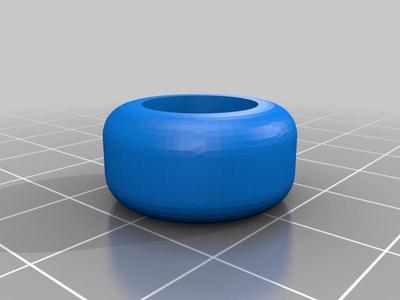 Tyre for barrier circuit slot Car 132 124