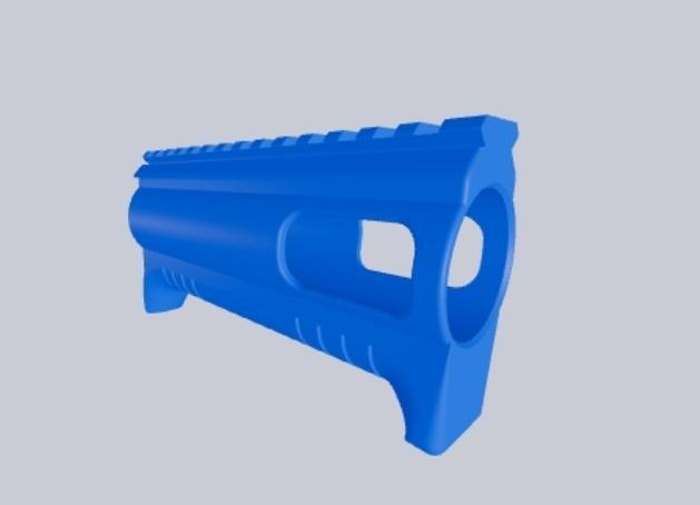 SG22 Airsoft 6" Extended Handguard