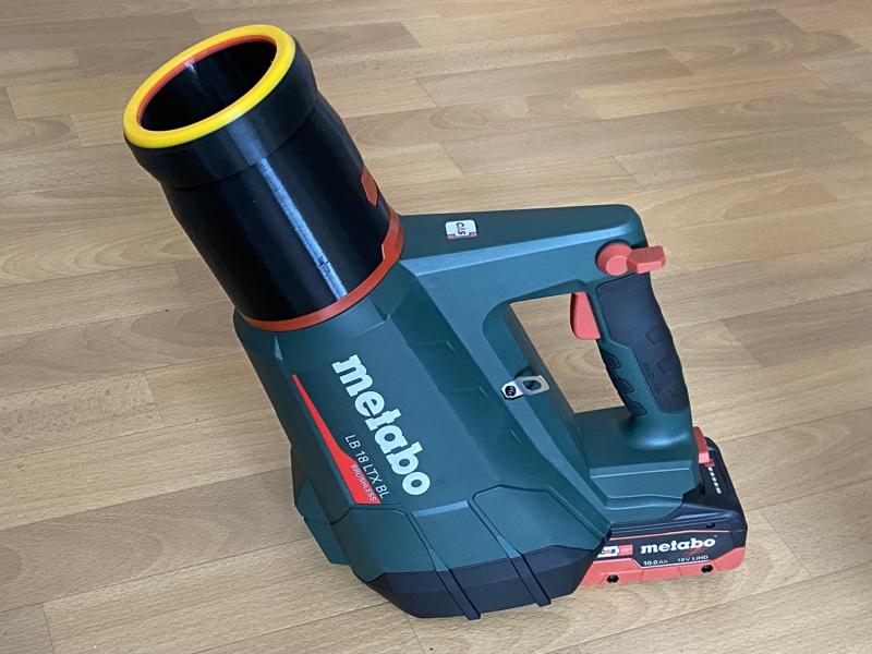 Metabo LB18 Laubbläser - Kurzes Rohr Düse mit Bumper - Secure Stubby Nozzle - Leaf Blower nozzle - Detailing