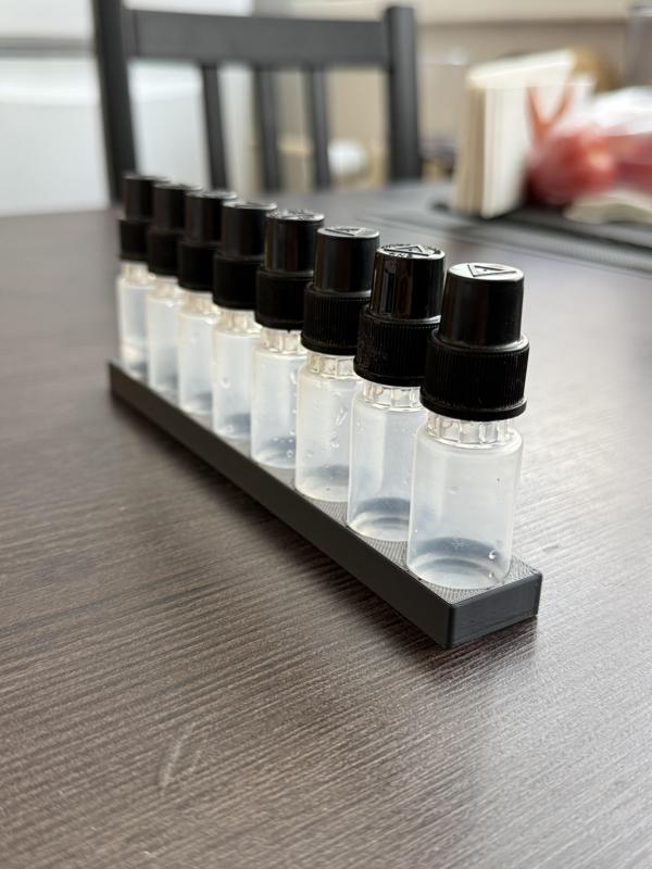 Desktop Holder for 10ml E-Liquid Bottles (8-Slot)