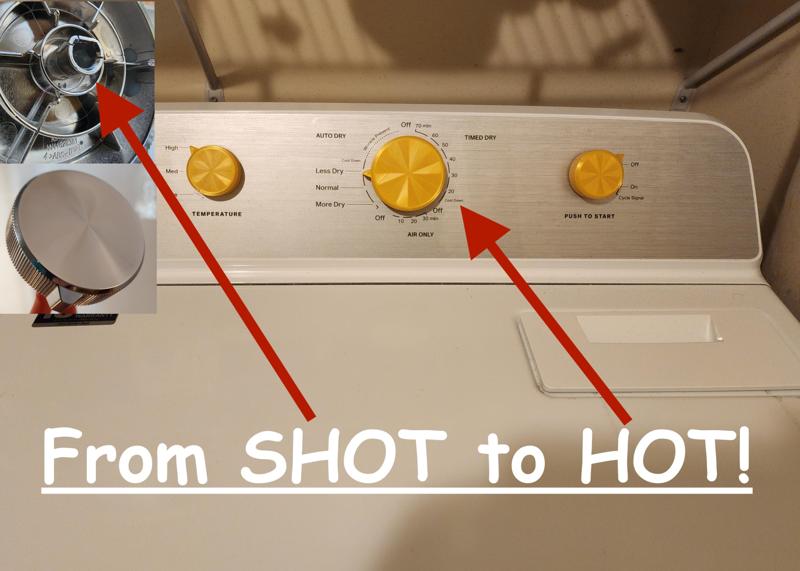 Maytag / Whirlpool Washer & Dryer Knobs