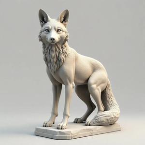 fox statue