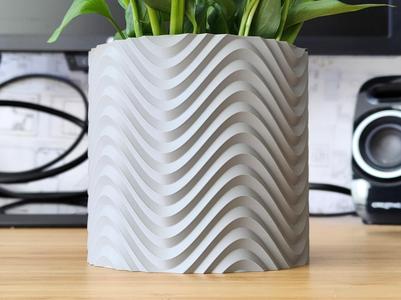 Wind Plant pot and Planter - Vase mode design