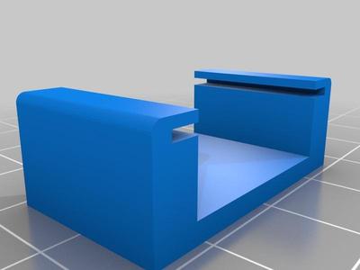 Mount for GROOVE 14 LED aluminium profile