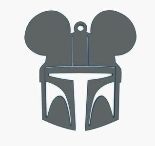 Ornament star wars mandalorian disney