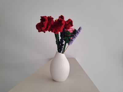 Vase for artificial flowers