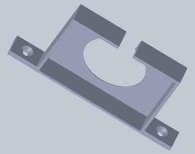 Power strip mount