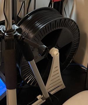 Ender - Wide Filament Spool Attachment