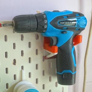 Ikea Skadis 12V screwdriver / drill mount
