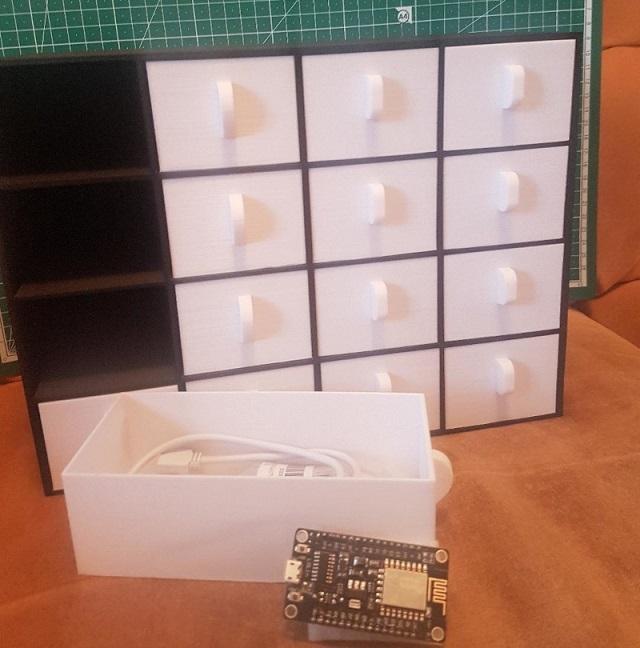 Casier de rangement 16 cases