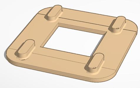 4 corners connector for ikea skadis