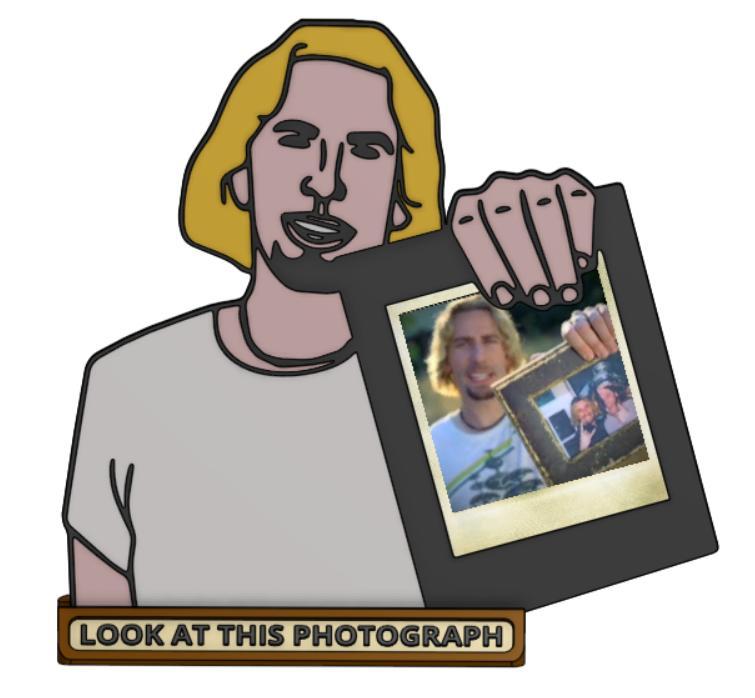 Nickelback Photograph Frame