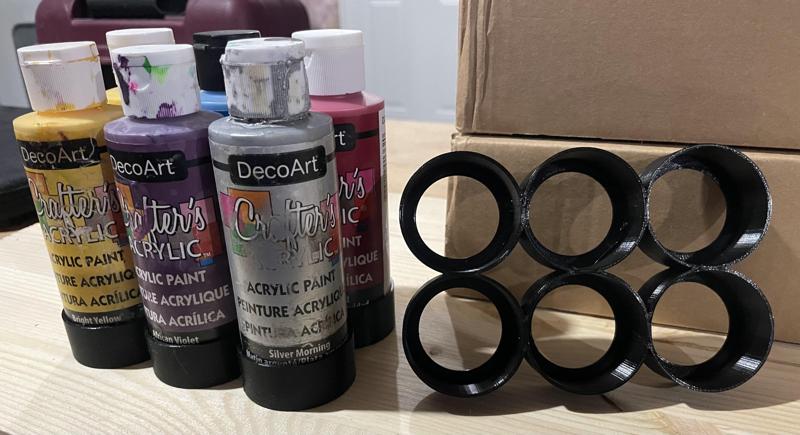 Minimalist Acrylic Craft Paint Holder DecoArt