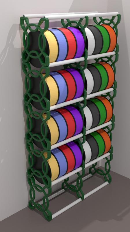 Celtic Knot Filament Rack
