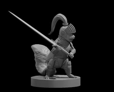 Sir Nutsalot the Squirrel Paladin