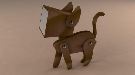 Cat lamp