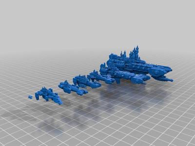  admech fleet - bfg (with 3mf)