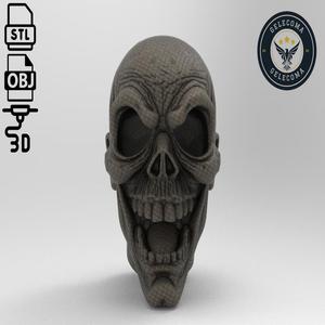 Scary Mask 3D Print Model