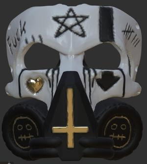 Skull with Gasmask