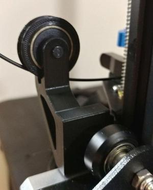 Ender 3 Filament Roller Guide Bearing Axel - No Screws or Glue