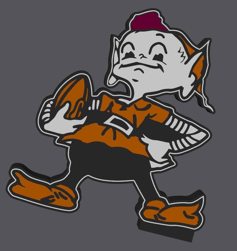 NFL Browns Led Lightbox