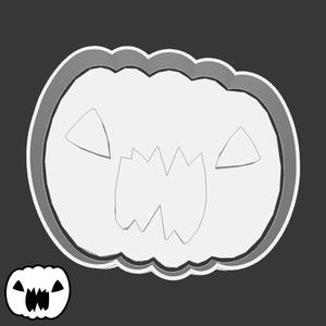Halloween cookie cutters - pumpkin (style 17)