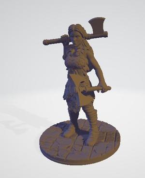 miniature warrior