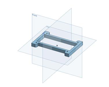 20x4 LCD internal mount