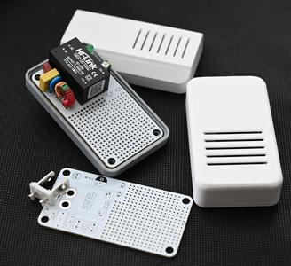 AC Power Wall Adapter Enclosure for IoT PCB (US)