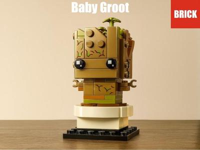 Brick Baby Groot Set