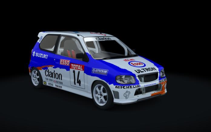 COLLECTION CARS SUZUKI ALTO 660 HA23V TE37 (2002)