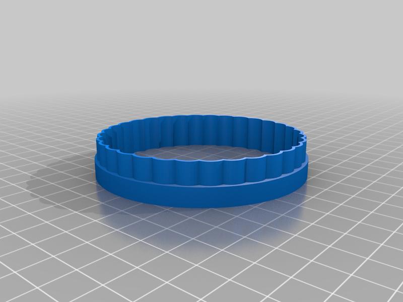 Scalloped Cookie Cutter (70mm)
