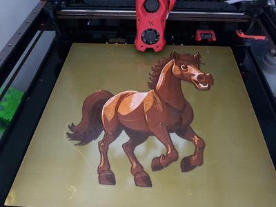 HueForge: Horse