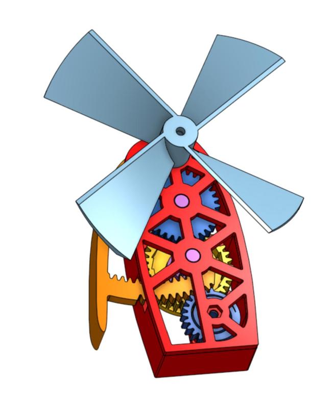 Ratcheting Squeeze Fan