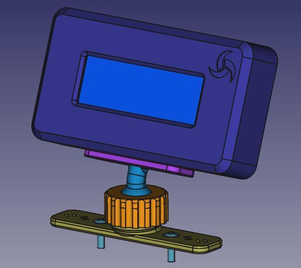 Ball Joint Mount for 20x4 LCD Enclosure