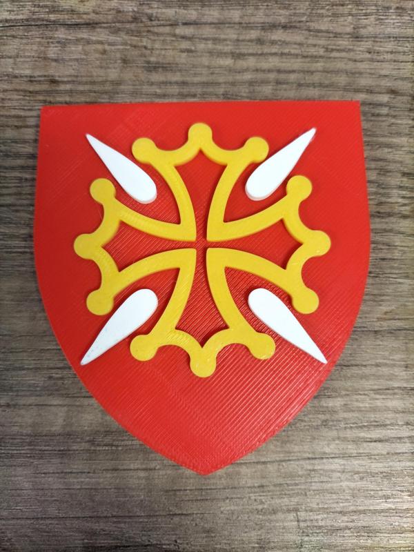 Magnetic Symbol Occitane Haute Garonne