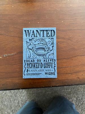 Monkey D Luffy Post Wano bounty poster