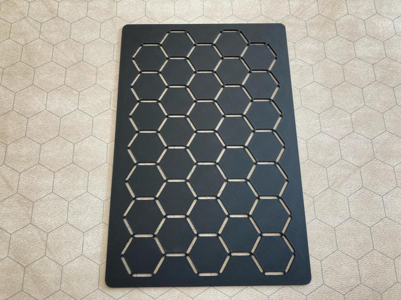 Hex Grid Stencil