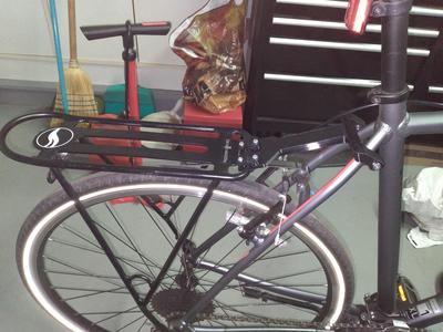 Bracket to hold a luggage rack on my Escape Giant bicycle